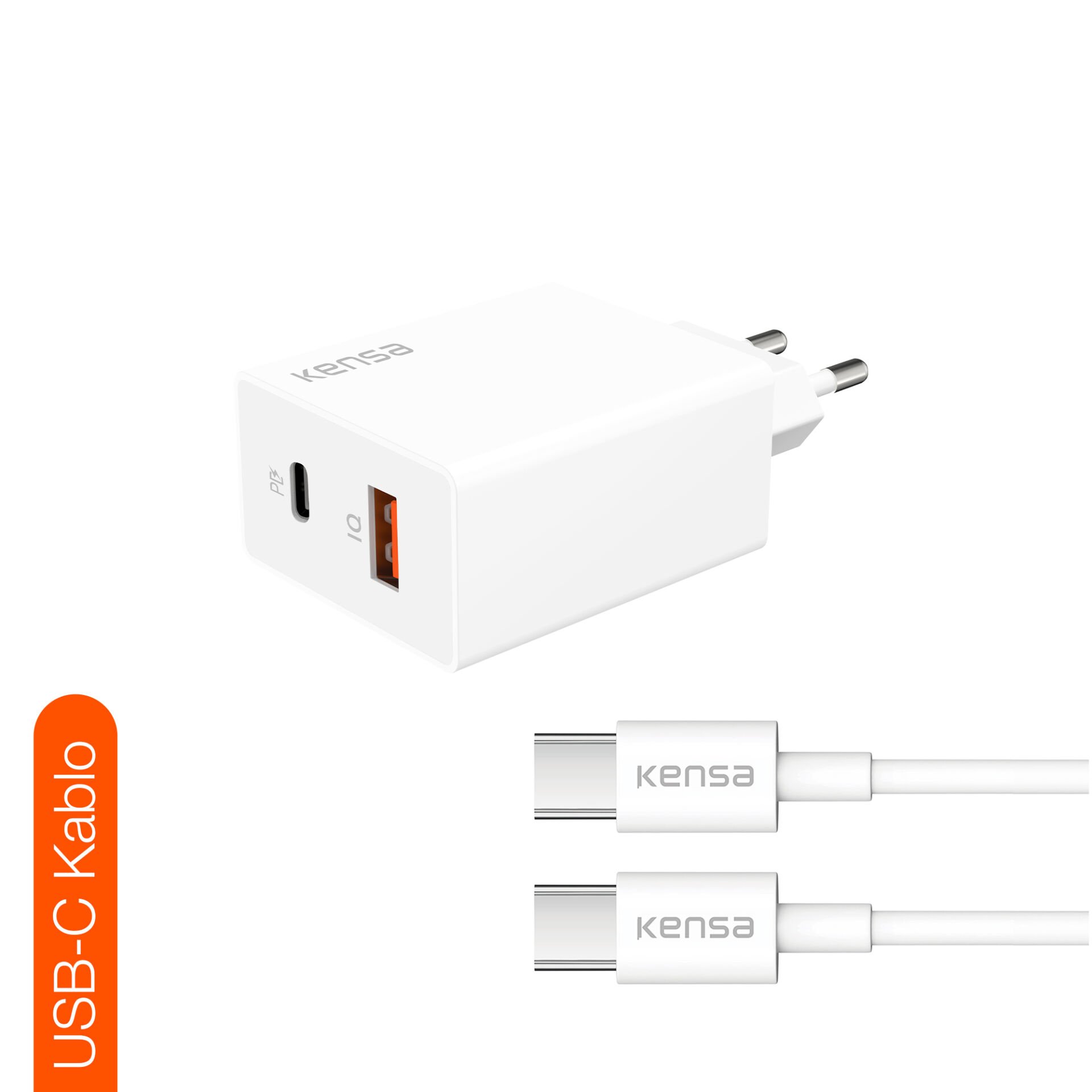 PD 50W USB-C Şarj Başlığı + Kablo