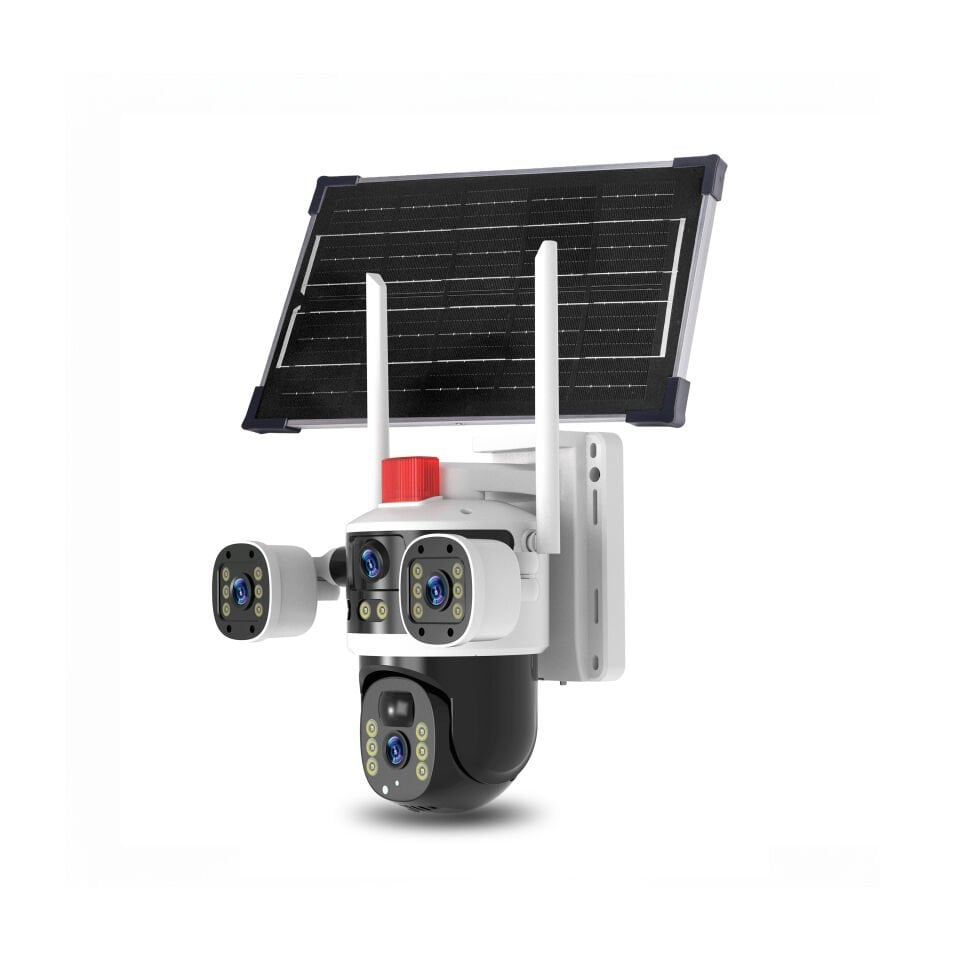4K Güneş Enerjili Dış Mekan Güvenlik Kamerası