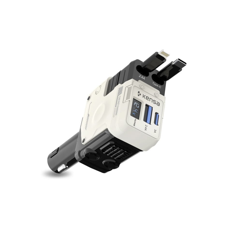 5'i 1 Arada 66W Araç Hızlı Şarj Cihazı