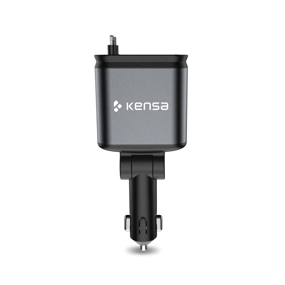 4’ü 1 Arada 100W LED Atmosfer Işıklı Araç Şarj Cihazı