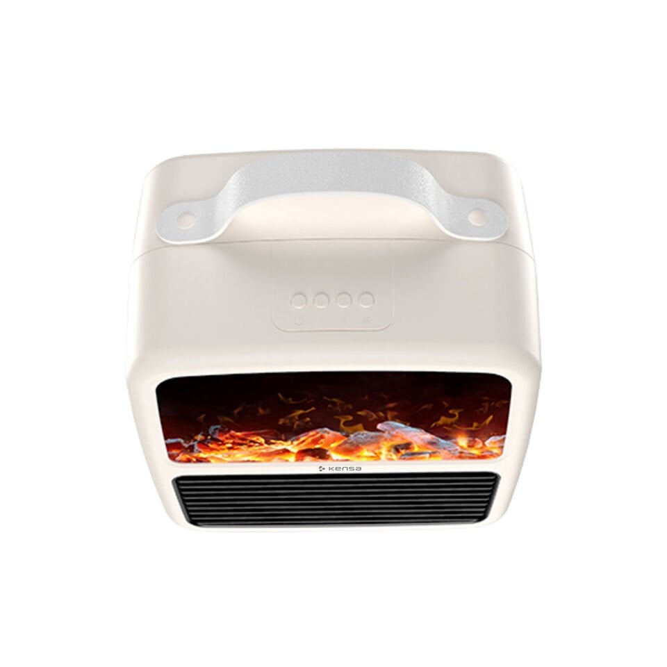 2000W 3D Alev Efektli Mini Elektrikli Isıtıcı