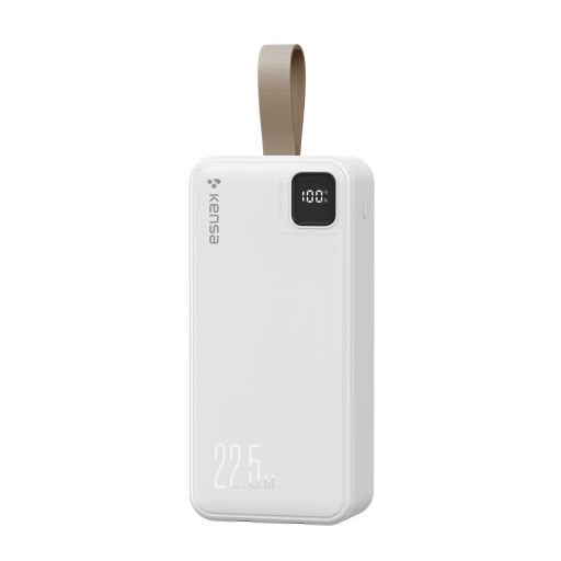 30.000 mAh Hızlı Şarj Powerbank - Beyaz