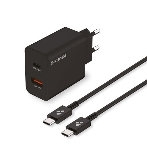 35W PD Hızlı Şarj Başlığı + USB-C Kablo-Siyah