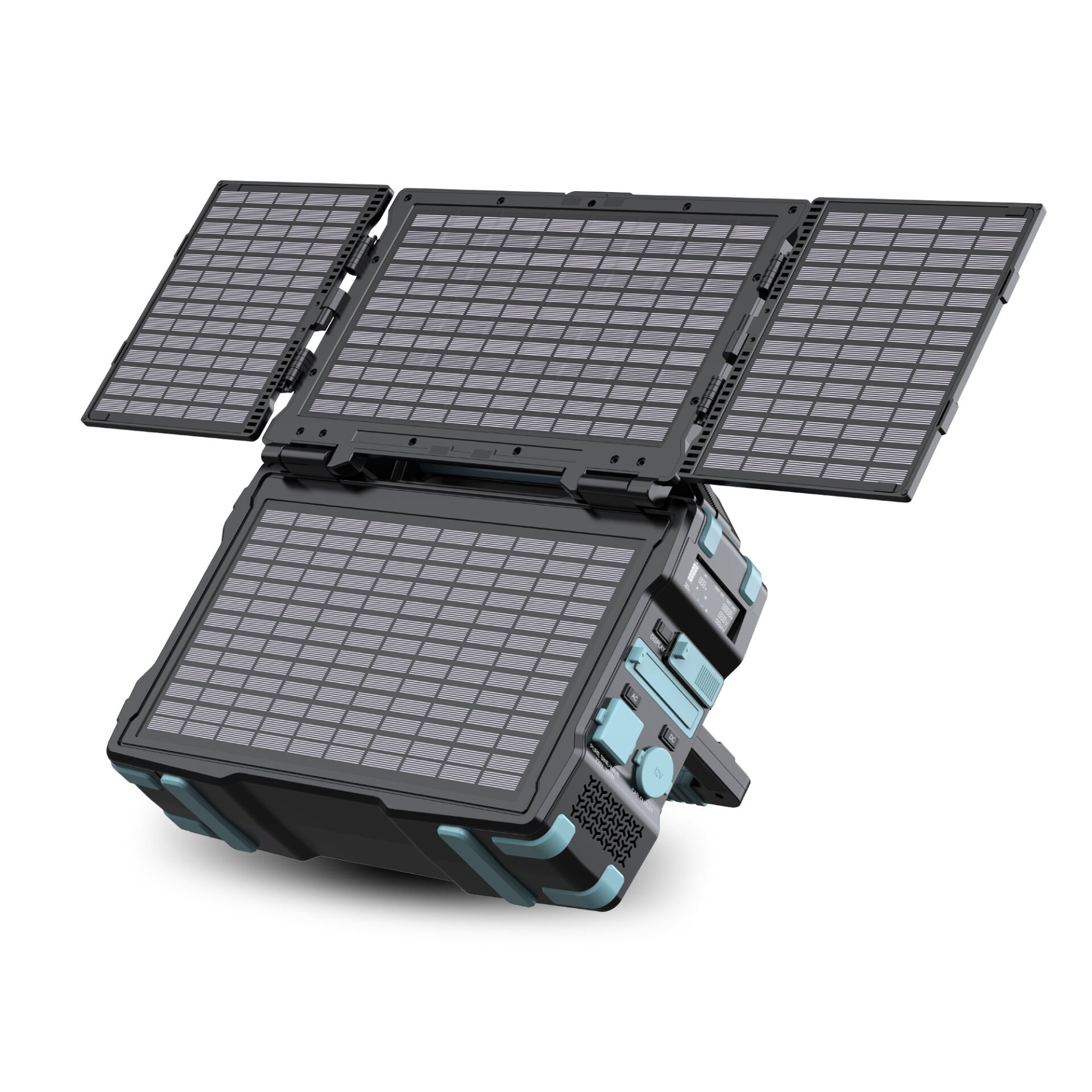 Entegre 30W Güneş Panelli 300W Taşınabilir Güç İstasyonu