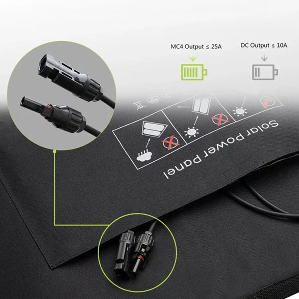 100W Katlanabilir Güneş Paneli