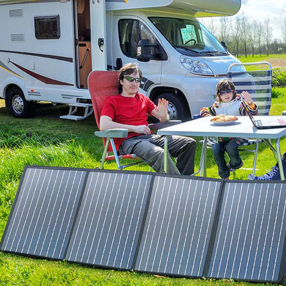 200W Katlanabilir Güneş Paneli