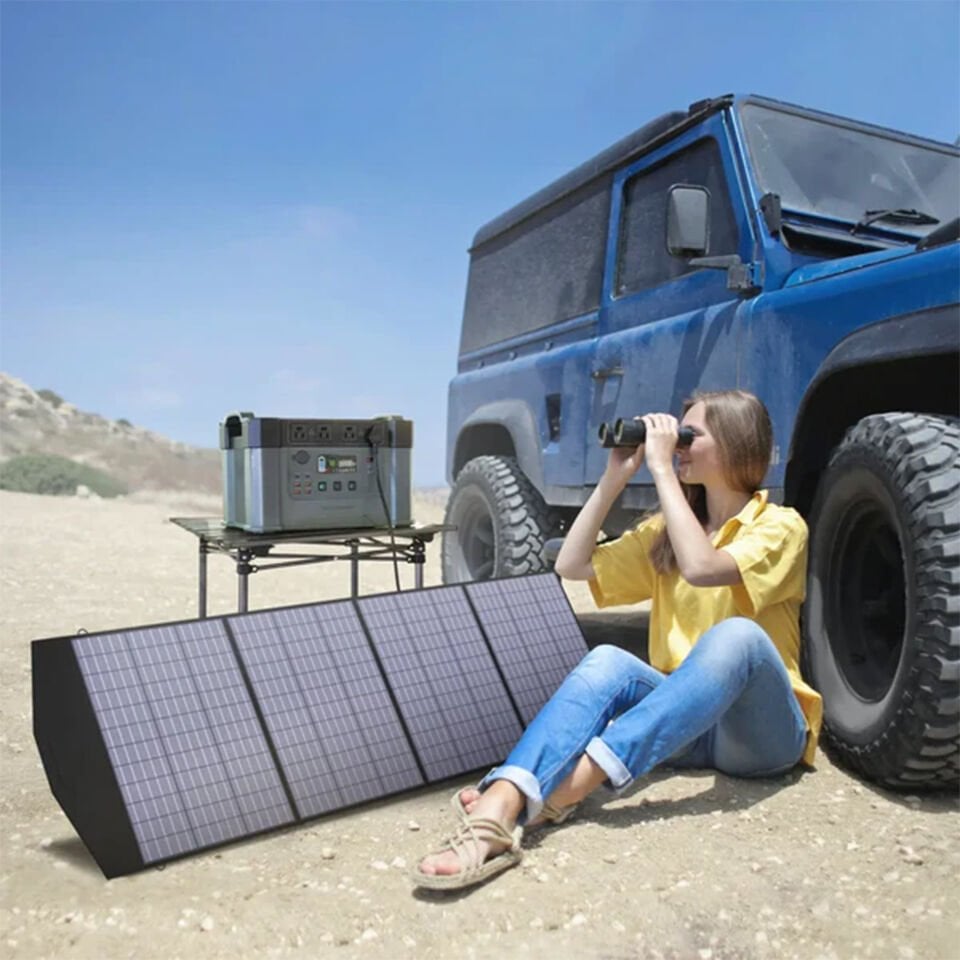 200W Katlanabilir Güneş Paneli