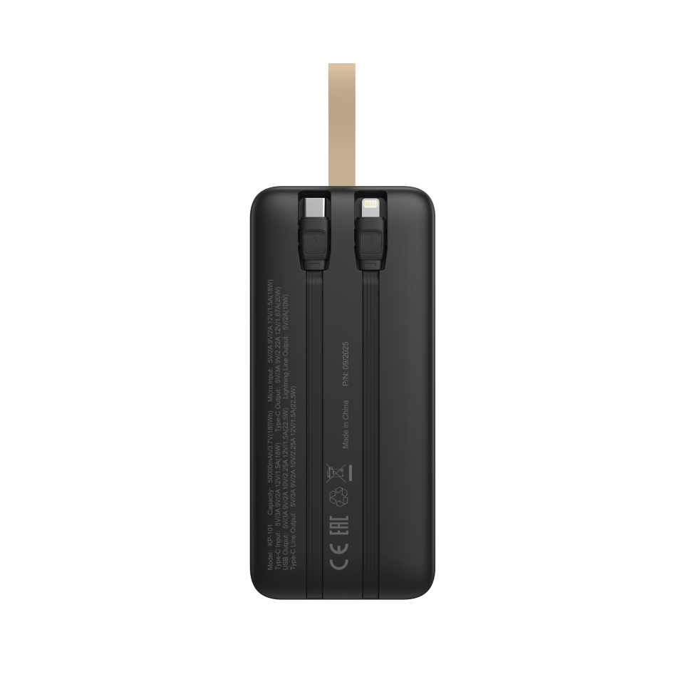 50.000 mAh Hızlı Şarj Powerbank