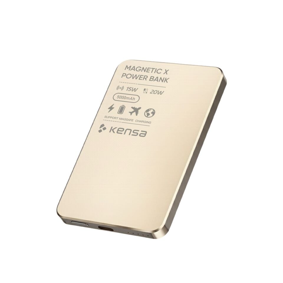 5000 mAh Manyetik Kablosuz Powerbank