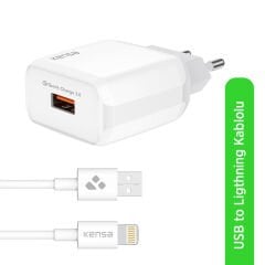 QC-50 USB Lightning Kablolu