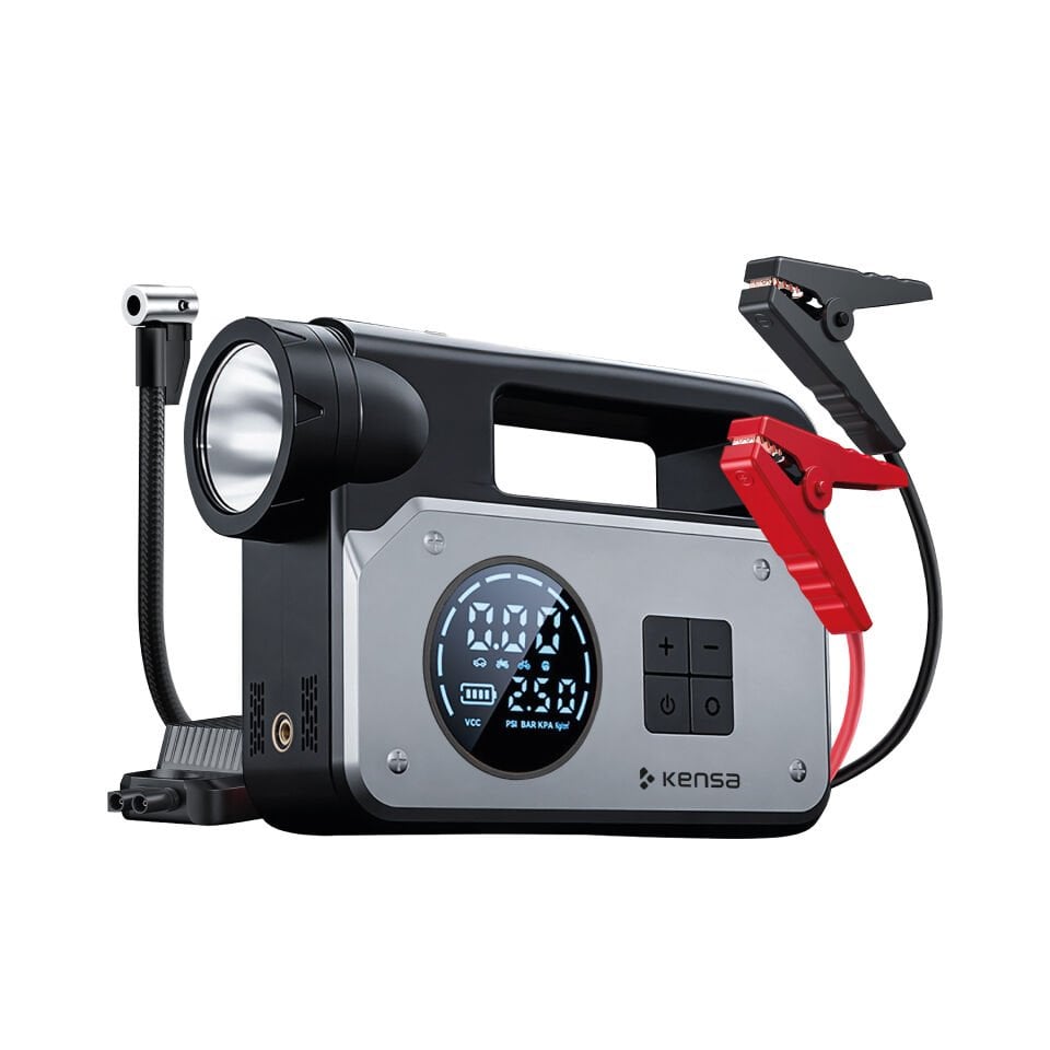 Akü Takviye Cihazı ve Akıllı Hava Pompası 150 PSI - 16.000mAh