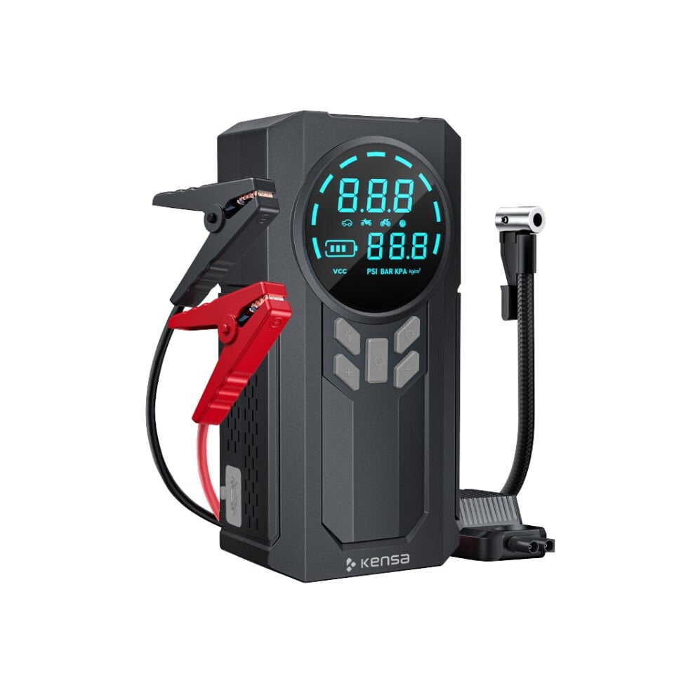 Akü Takviye Cihazı ve Akıllı Hava Pompası 150 PSI - 12.000mAh