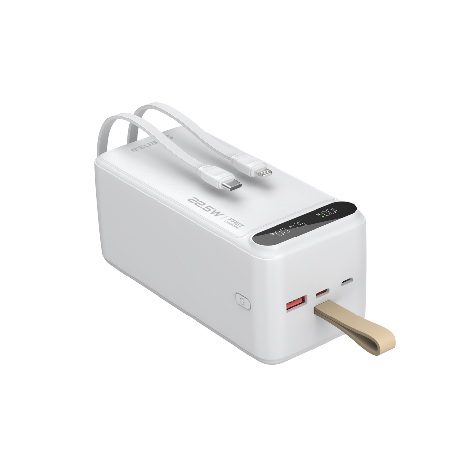 50.000 mAh Hızlı Şarj Powerbank Beyaz