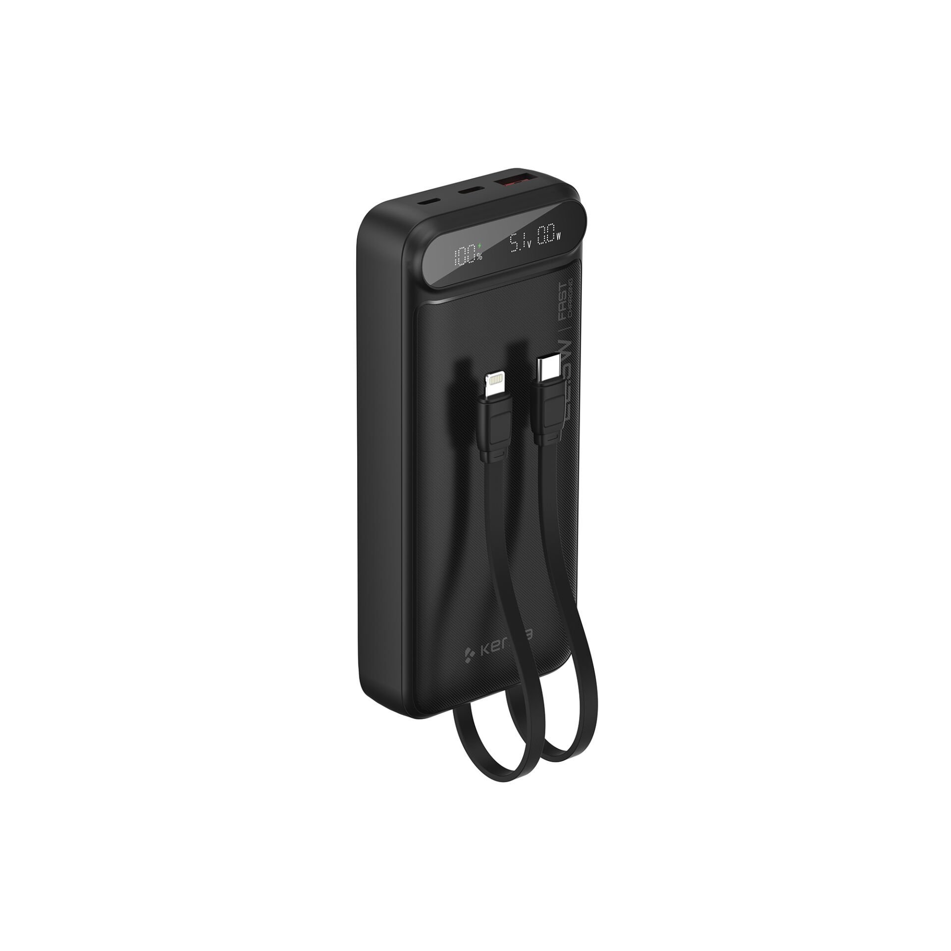 20.000 mAh Hızlı Şarj Powerbank Siyah