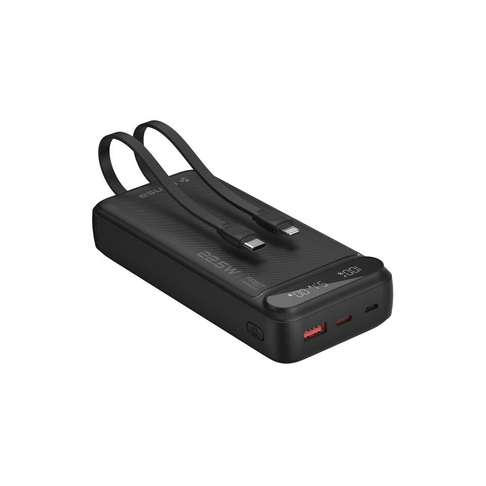 20.000 mAh Hızlı Şarj Powerbank Siyah