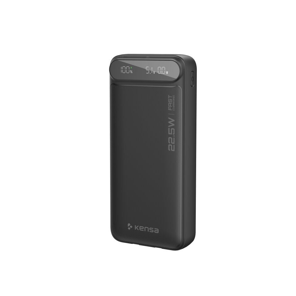 20.000 mAh Hızlı Şarj Powerbank Siyah