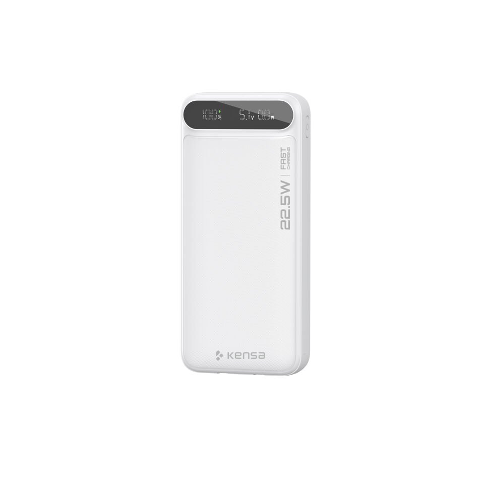 20.000 mAh Hızlı Şarj Powerbank Beyaz