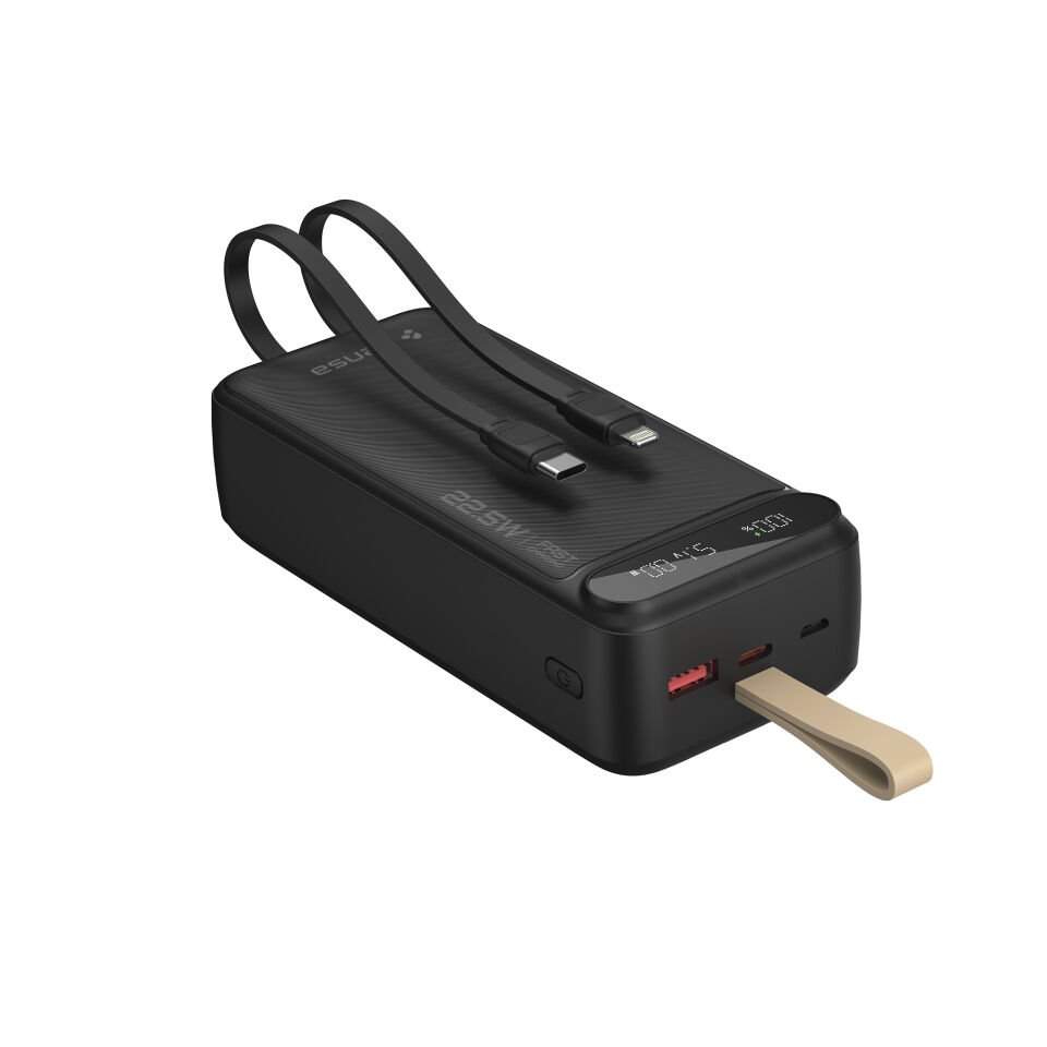 30.000 mAh Hızlı Şarj Powerbank Siyah