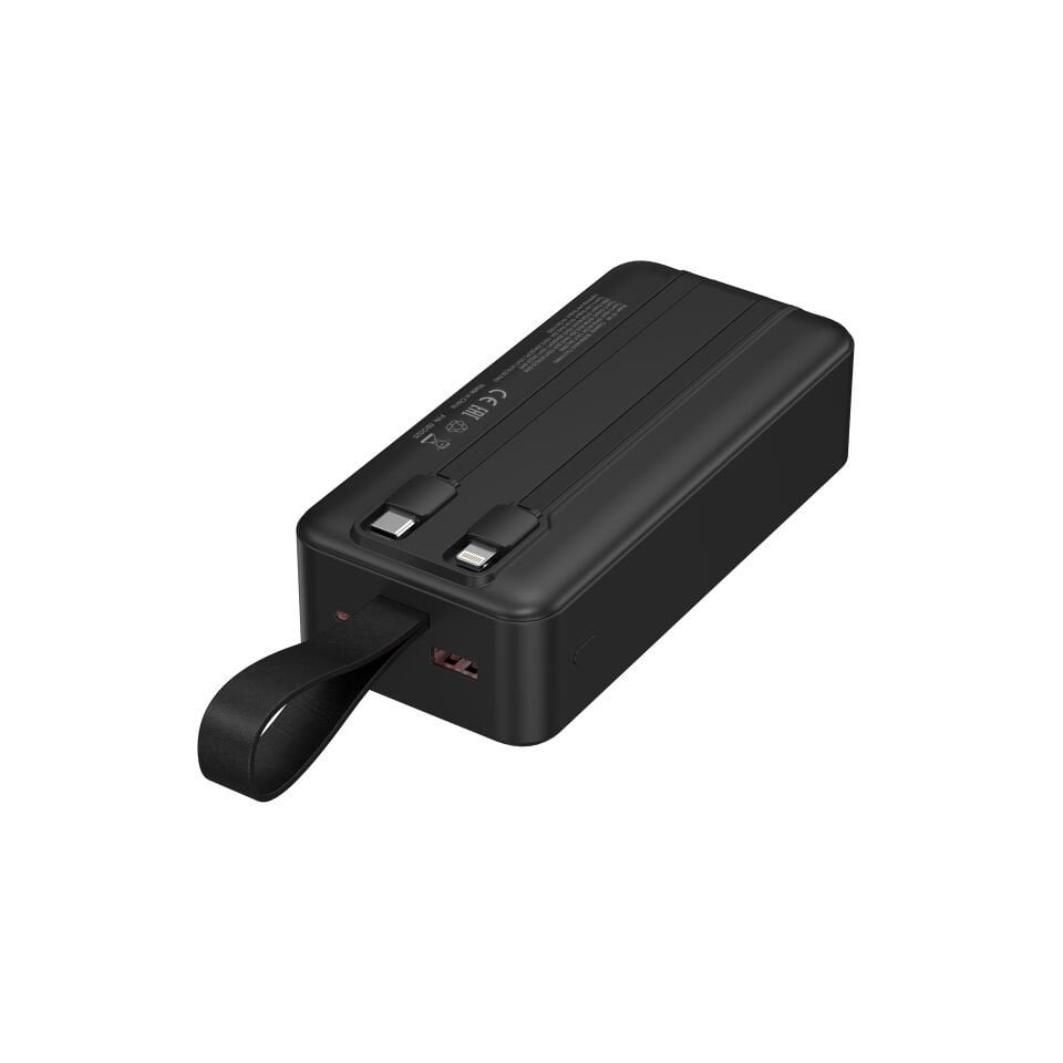 30.000 mAh Hızlı Şarj Powerbank Siyah