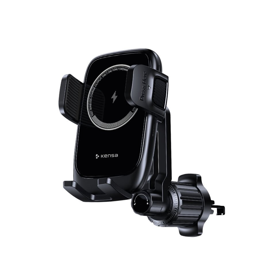 15W Kablosuz Şarj Destekli Sensörlü Araç Telefon Tutucu