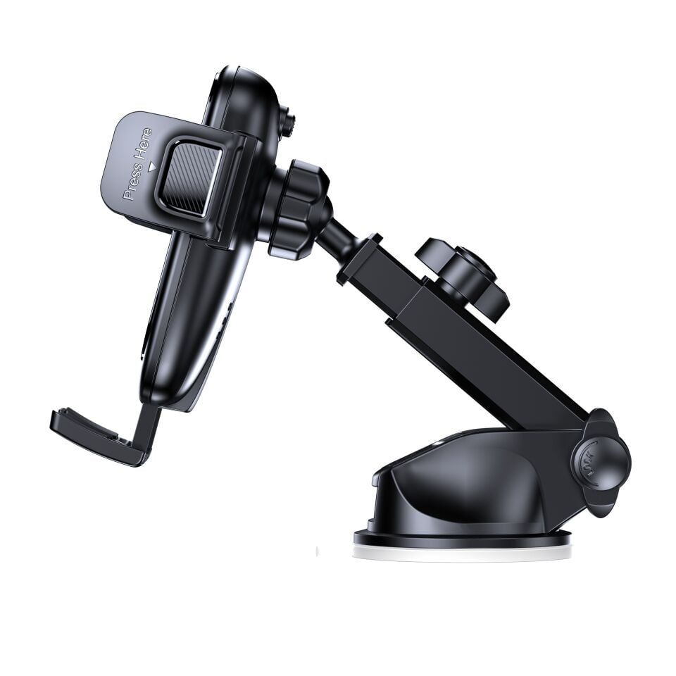 15W Kablosuz Şarj Destekli Sensörlü Araç Telefon Tutucu