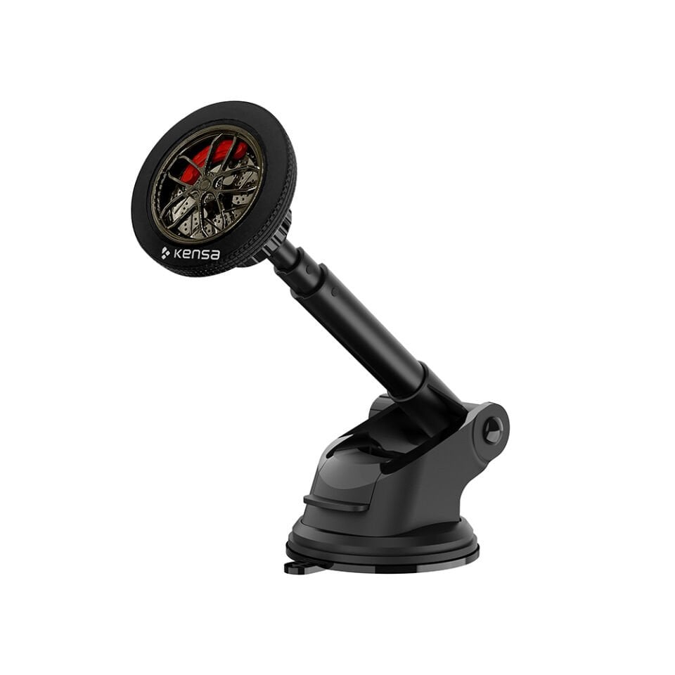 Vantuzlu Teleskopik Kollu Mıknatıslı Araç İçi Telefon Tutucu