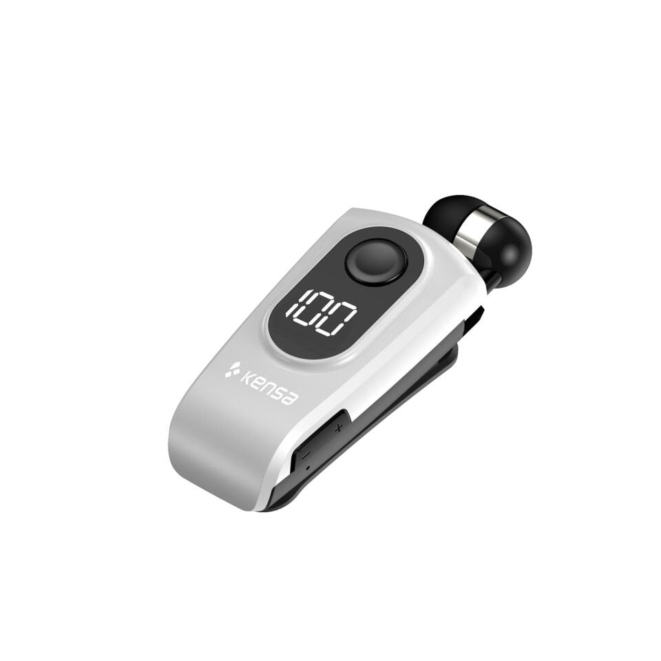 Makaralı Bluetooth Kulaklık Gri