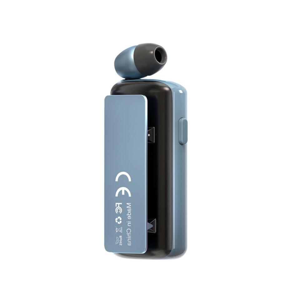 Makaralı Bluetooth Kulaklık Mavi