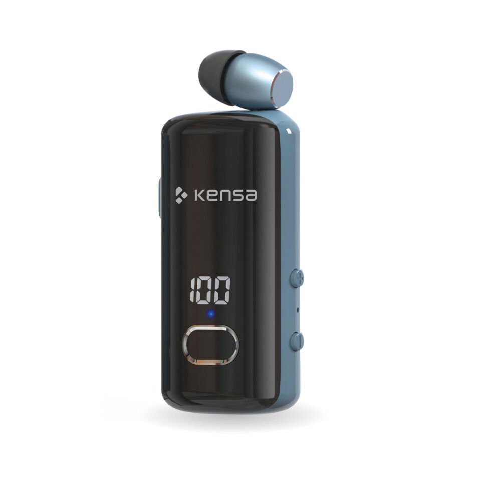 Makaralı Bluetooth Kulaklık Mavi