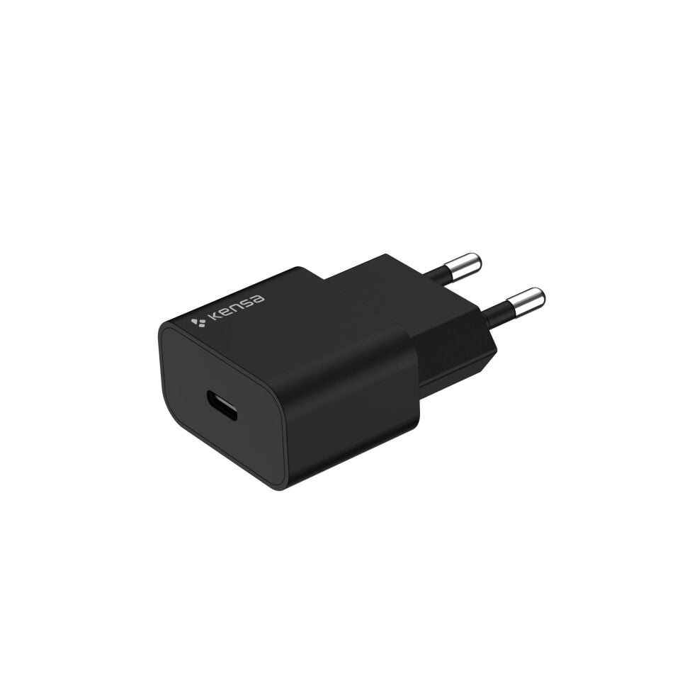 25W Yüksek Hızlı Akıllı Şarj Adaptörü Siyah