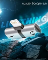 iP-505 Lightning  Adaptör Ses Kablosu