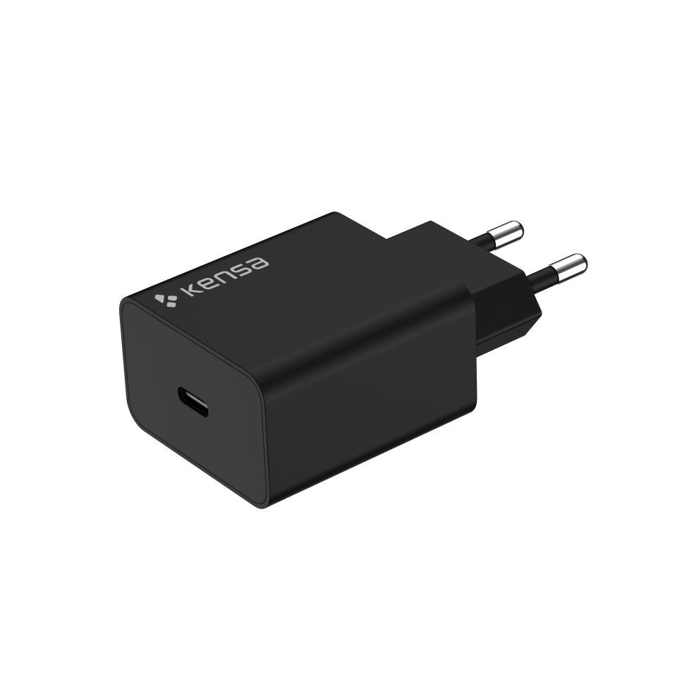 45W Yüksek Hızlı Akıllı Şarj Adaptörü Siyah