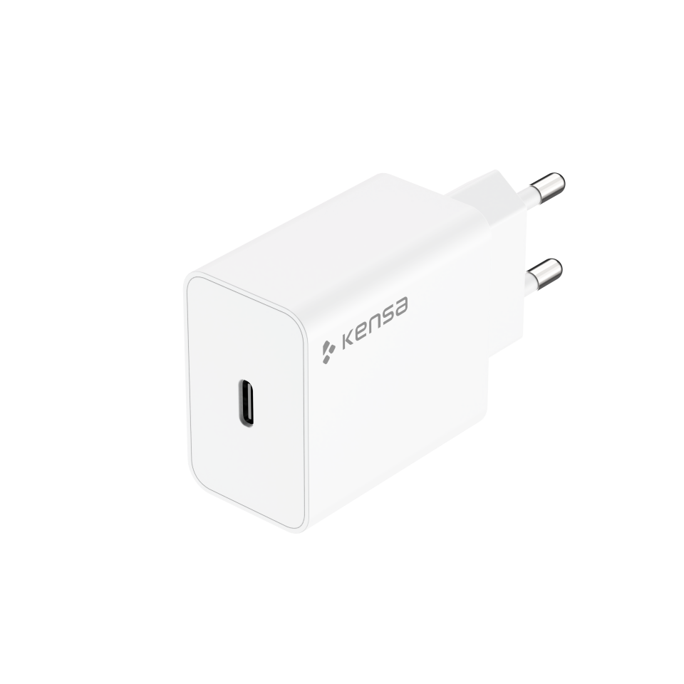 45W Yüksek Hızlı Akıllı Şarj Adaptörü Beyaz