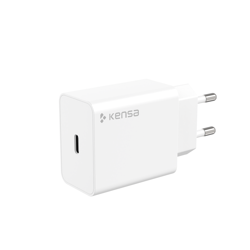 45W Yüksek Hızlı Akıllı Şarj Adaptörü Beyaz