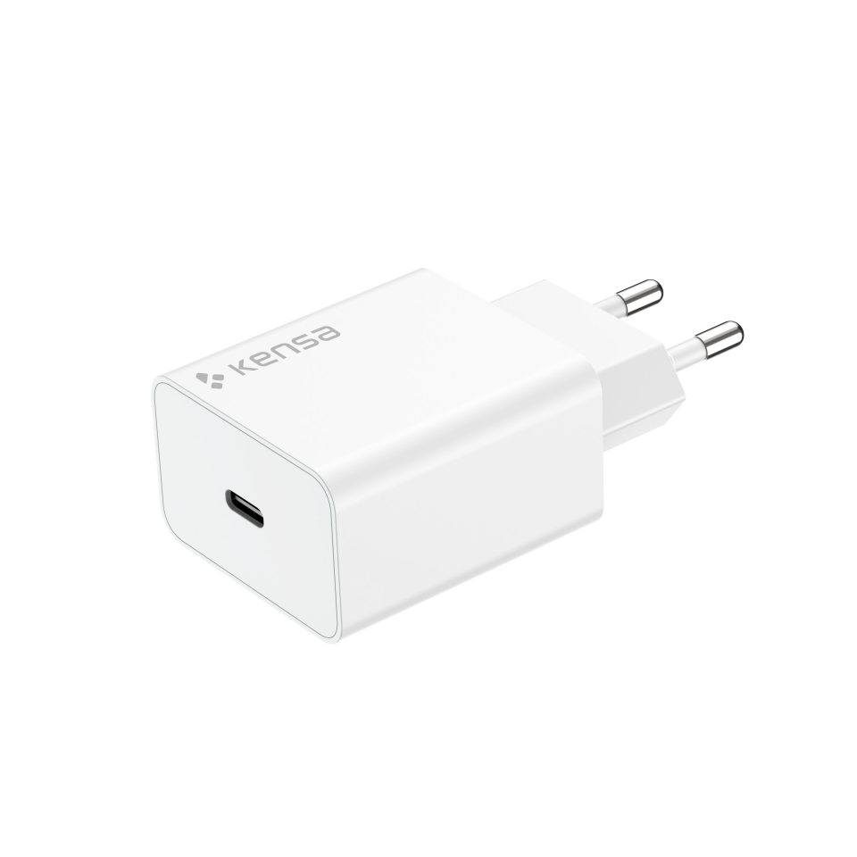 45W Yüksek Hızlı Akıllı Şarj Adaptörü Beyaz