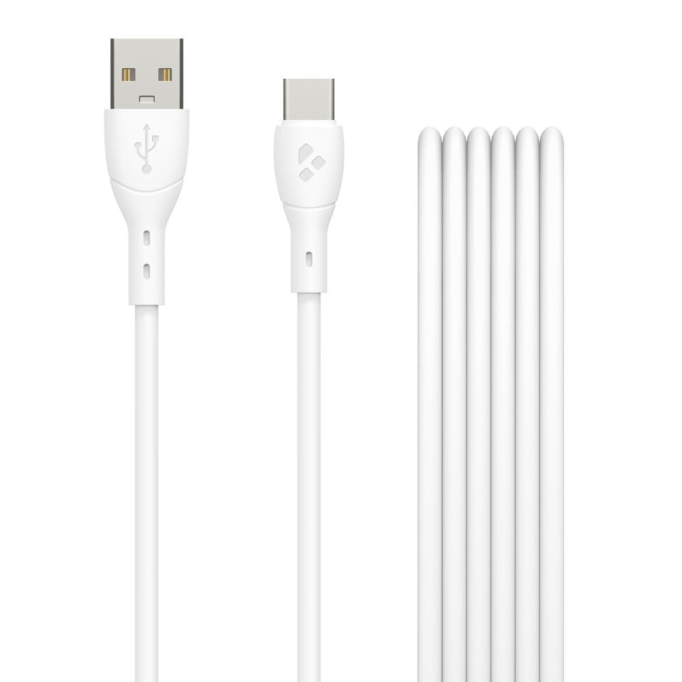 USB-A USB-C Hızlı Şarj Kablosu 3A 1m