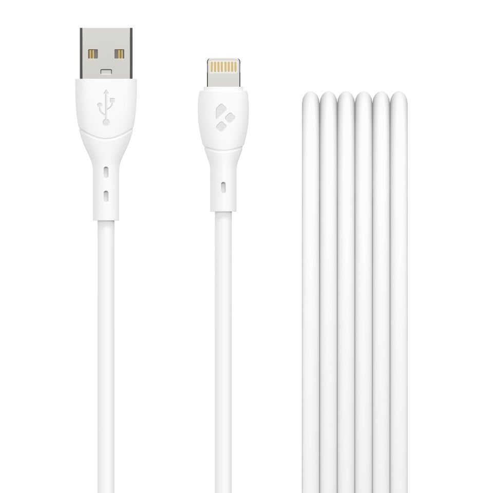 USB-A to Lightning Hızlı Şarj ve Veri Kablosu 3A 1 Metre