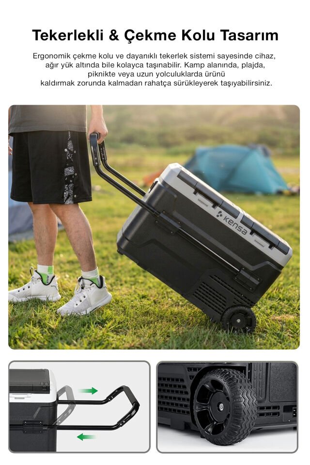 40 L Çift Bölmeli Soğutucu