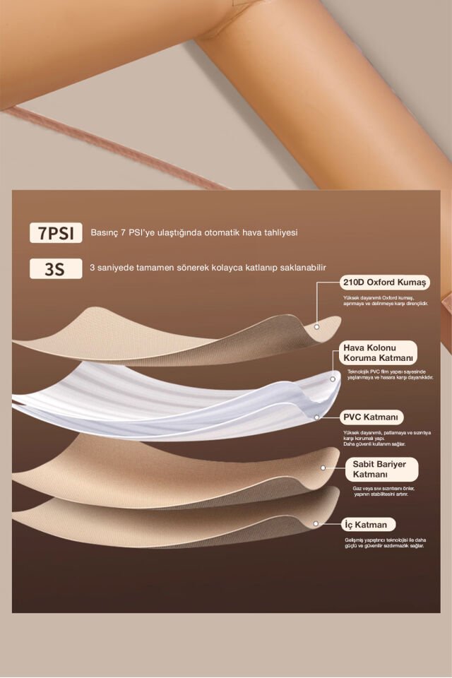12 Kişilik Dev Kapasiteli Şişme Kamp Çadırı