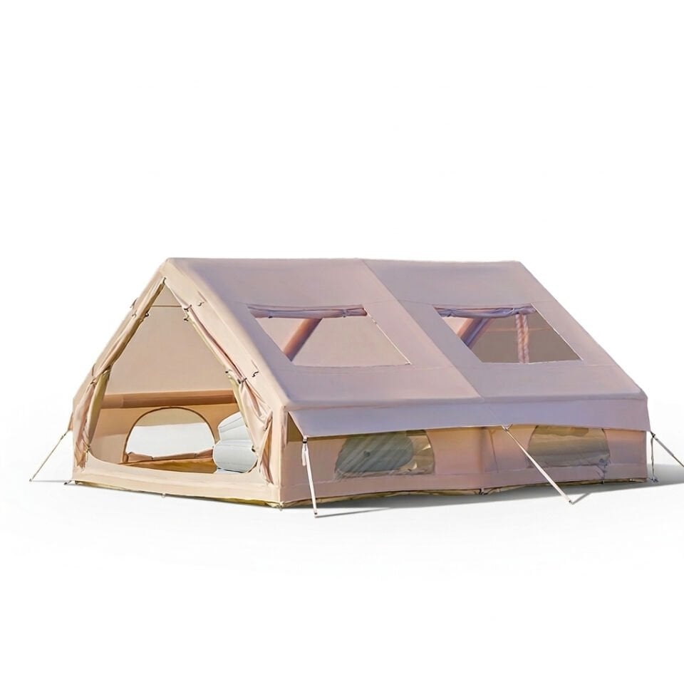 12 Kişilik Dev Kapasiteli Şişme Kamp Çadırı