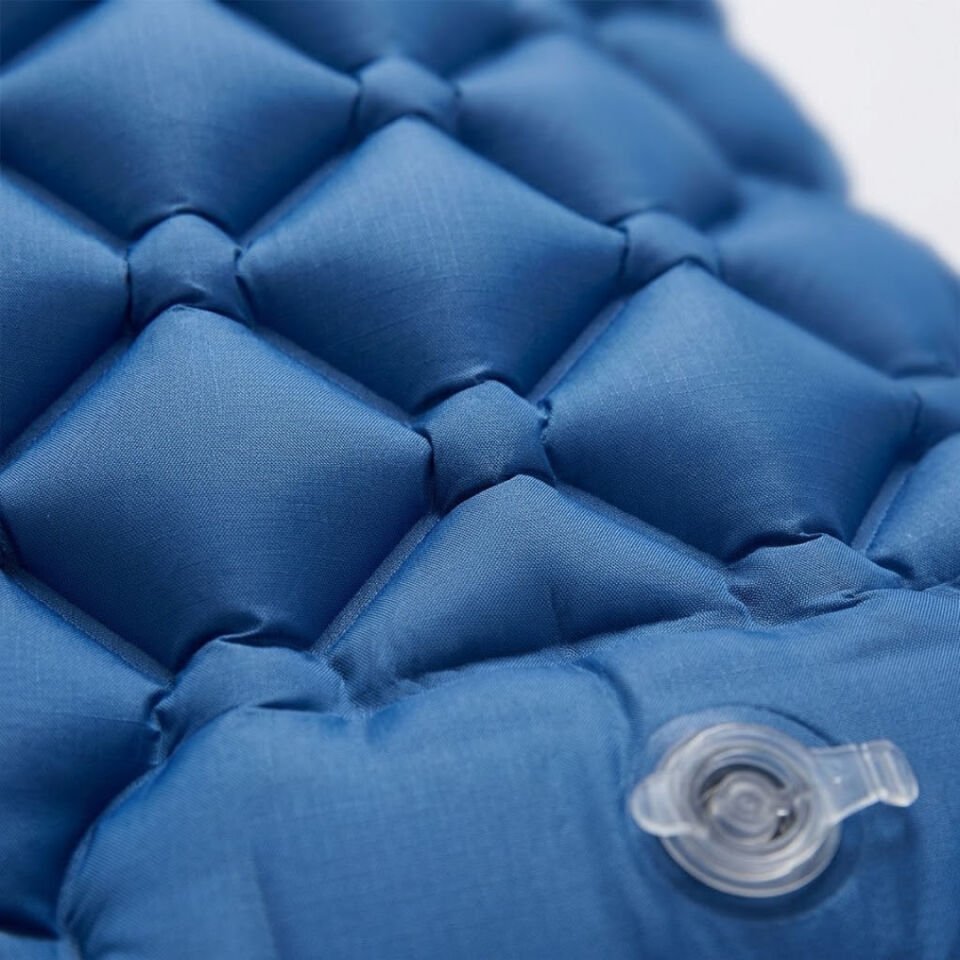 Kendinden Yastıklı Şişirilebilir Kamp ve Uyku Matı Mavi