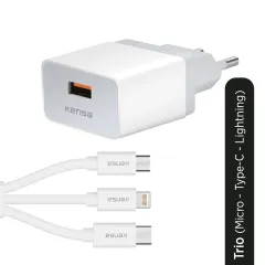 QC-50 USB 3'lü Kablo