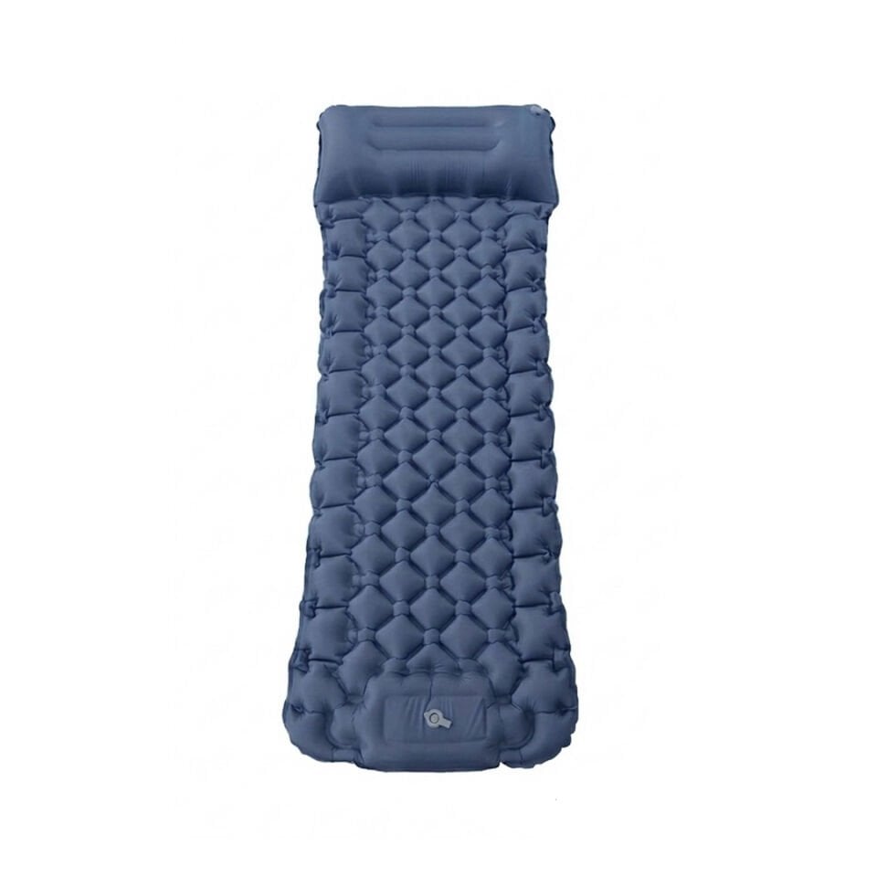 Kendinden Yastıklı Şişirilebilir Kamp ve Uyku Matı Lacivert