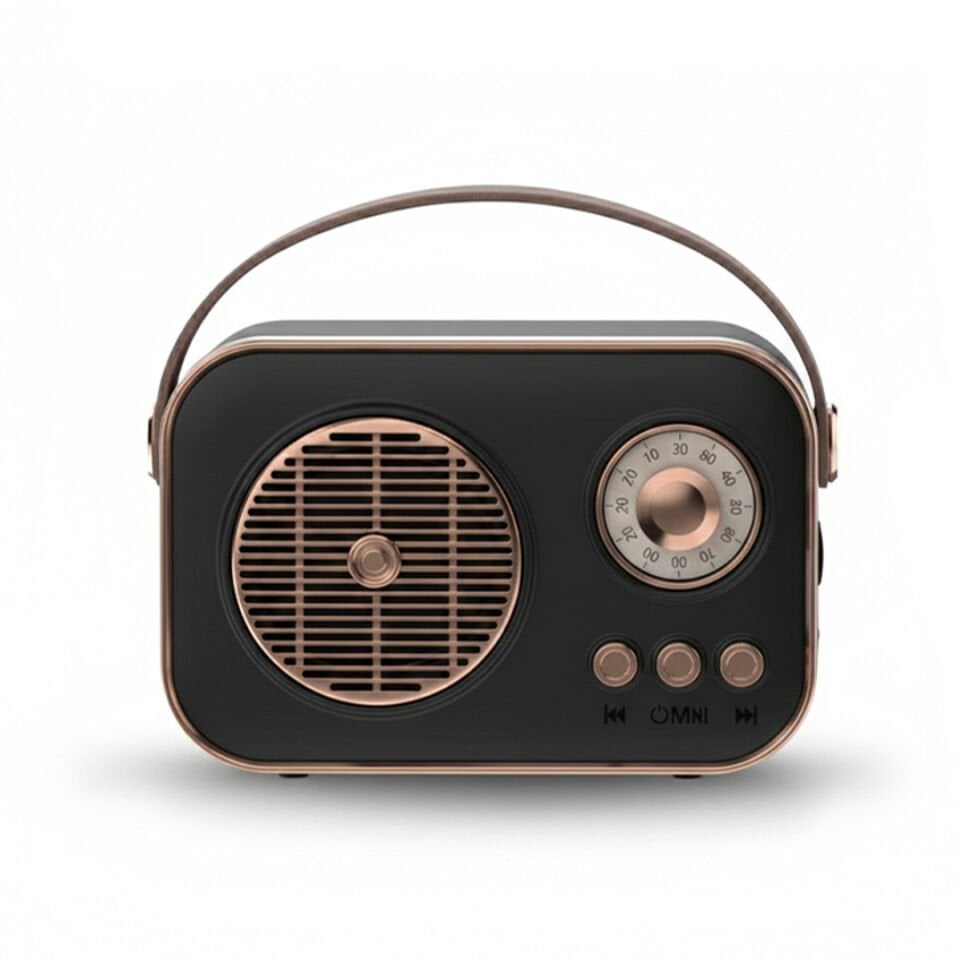 Taşınabilir FM/AM/SW Bluetooth Nostaljik Speaker