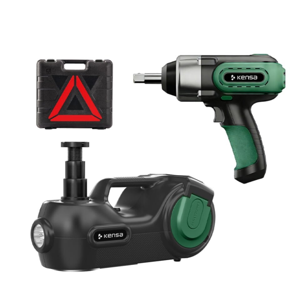 Hidrolik Kriko ve Elektrikli Bijon Anahtarı Seti