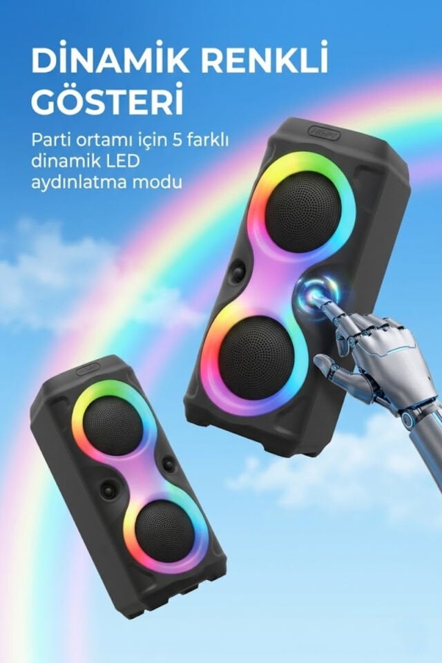 20W Taşınabilir Hoparlör