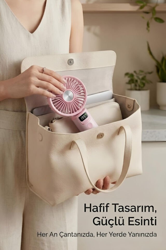 199 Hız Kademeli Fırçasız Turbo Fan pembe