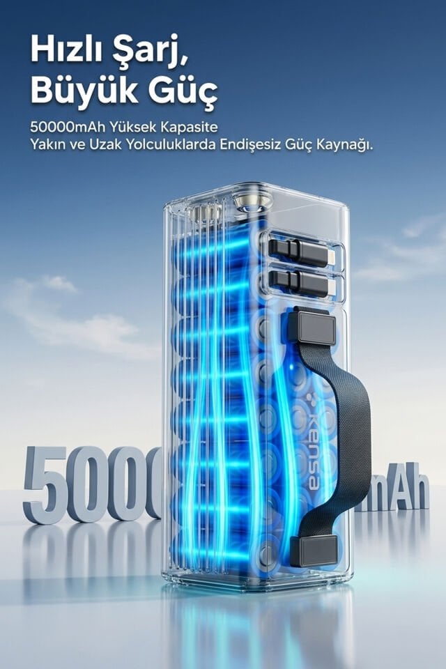 50.000 mAh Powerbank