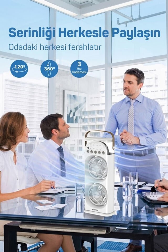 3’ü 1 Arada Nemlendiricili Hava Soğutucu