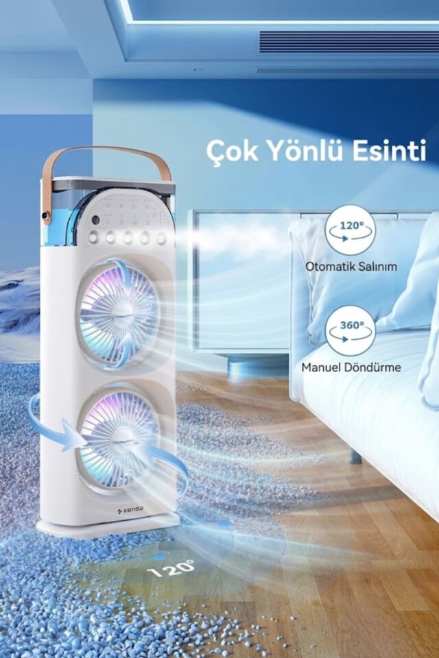 3’ü 1 Arada Nemlendiricili Hava Soğutucu